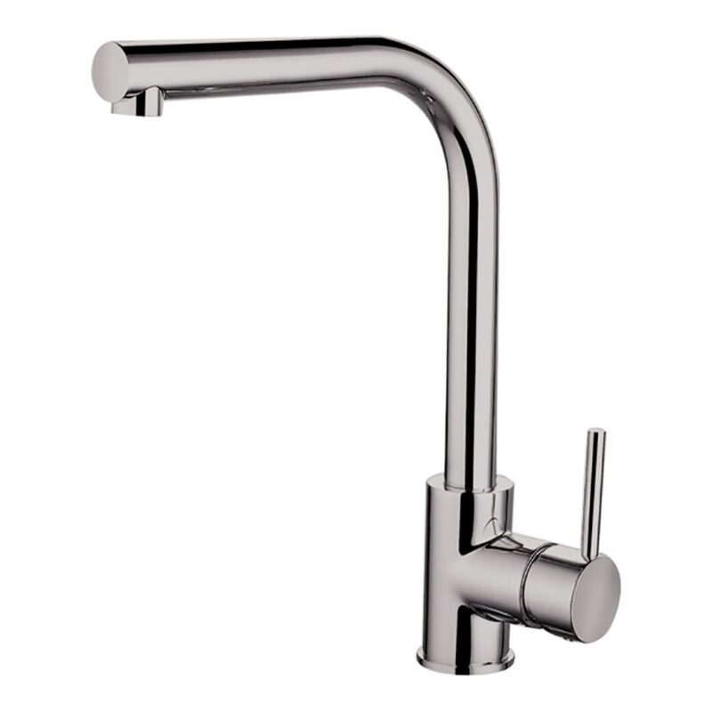 Nuie Rayna Brushed Nickel Single Lever Kitchen Tap