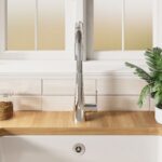 Nuie Samir Chrome Single Lever Kitchen Mono Sink Mixer