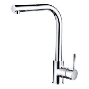 Nuie Zansar Chrome Pull Out Single Lever Sink Mixer Tap