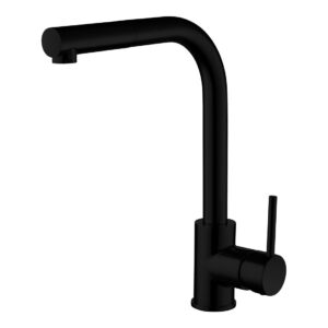 Nuie Zansar Black Pull Out Single Lever Sink Mixer Tap