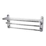 Nuie Chrome 3 Tier Towel Rack