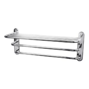 Nuie Chrome 3 Tier Towel Rack