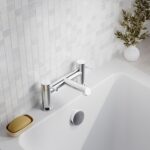 Nuie Navala Chrome Bath Filler