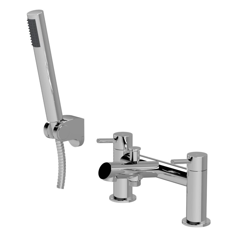 Nuie Navala Chrome Bath Shower Mixer Nuie Navala Chrome Bath Shower Mixer