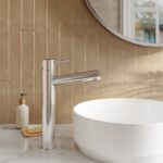 Nuie Navala High Rise Chrome Mono Basin Mixer