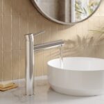 Nuie Navala High Rise Chrome Mono Basin Mixer