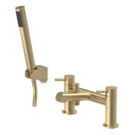 Nuie Navala Brushed Brass Bath Shower Mixer
