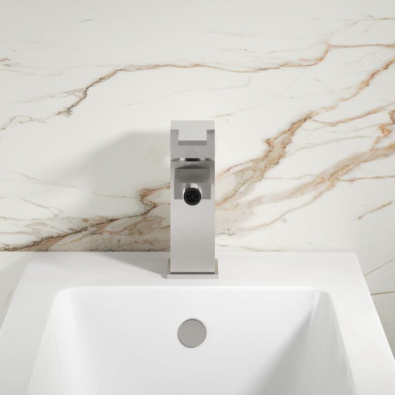 Nuie Sanford Chrome Bidet Mixer & Pop Up Waste