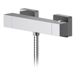 Nuie Sanford Chrome Thermostatic Bar Shower Valve