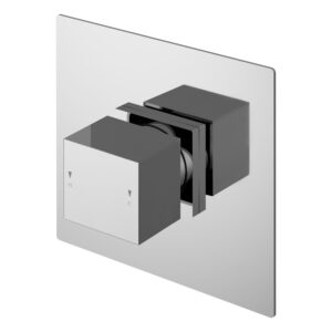 Nuie Sanford Chrome Thermostatic Temperature Control Valve