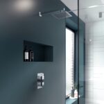 Nuie Sanford Chrome Twin Thermostatic Shower Valve