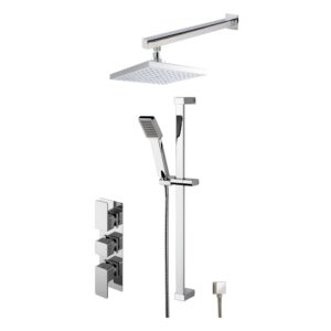 Nuie Windon Triple Thermostatic Concealed Shower Pack