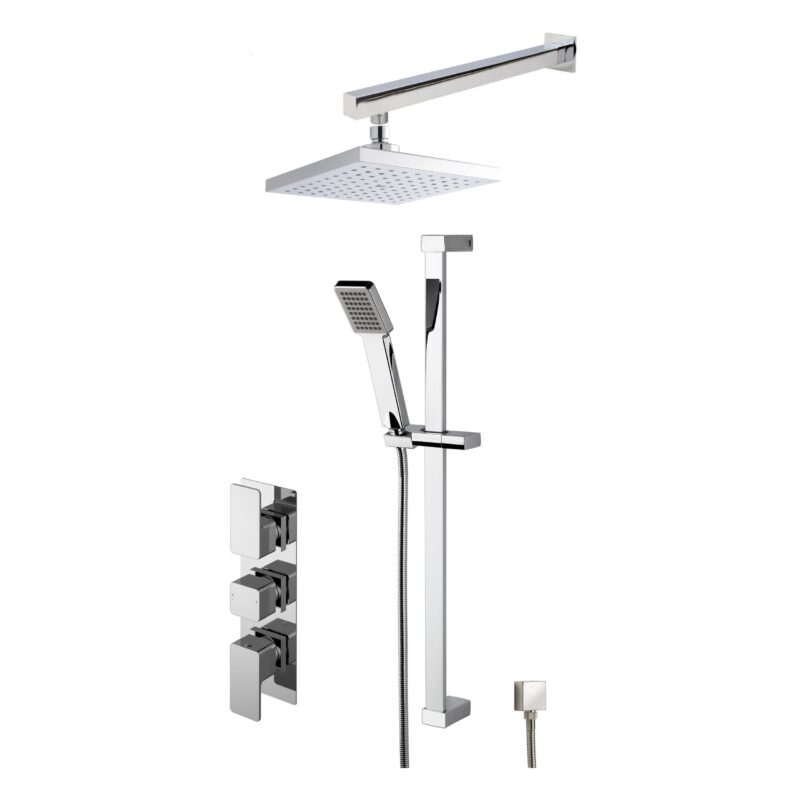 Nuie Windon Triple Thermostatic Concealed Shower Pack Nuie Windon Triple Thermostatic Concealed Shower Pack