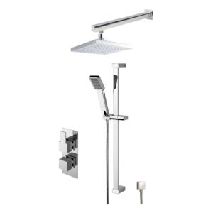 Nuie Sanford Twin Thermostatic Concealed Shower Set
