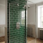 Nuie Edwardian Twin Thermostatic Valve with Fixed Head & Arm