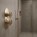 Nuie Revolution Brushed Brass Shower Valve