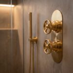 Nuie Revolution Brushed Brass Shower Valve