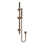 Nuie Aztec Brushed Bronze Shower Slide Rail Kit