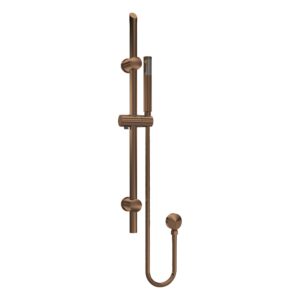 Nuie Aztec Brushed Bronze Shower Slide Rail Kit