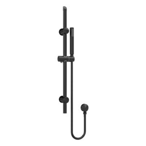 Nuie Aztec Matt Black Shower Slide Rail Kit