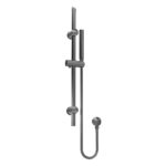 Nuie Aztec Brushed Pewter Slide Rail Shower Kit