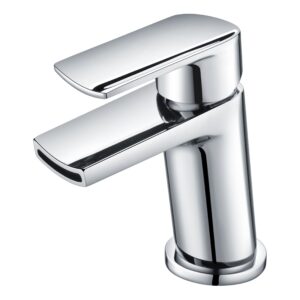 Nuie Mona Mono Basin Mixer with Push Button Waste