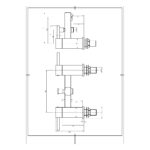Nuie Munro Bath Shower Mixer