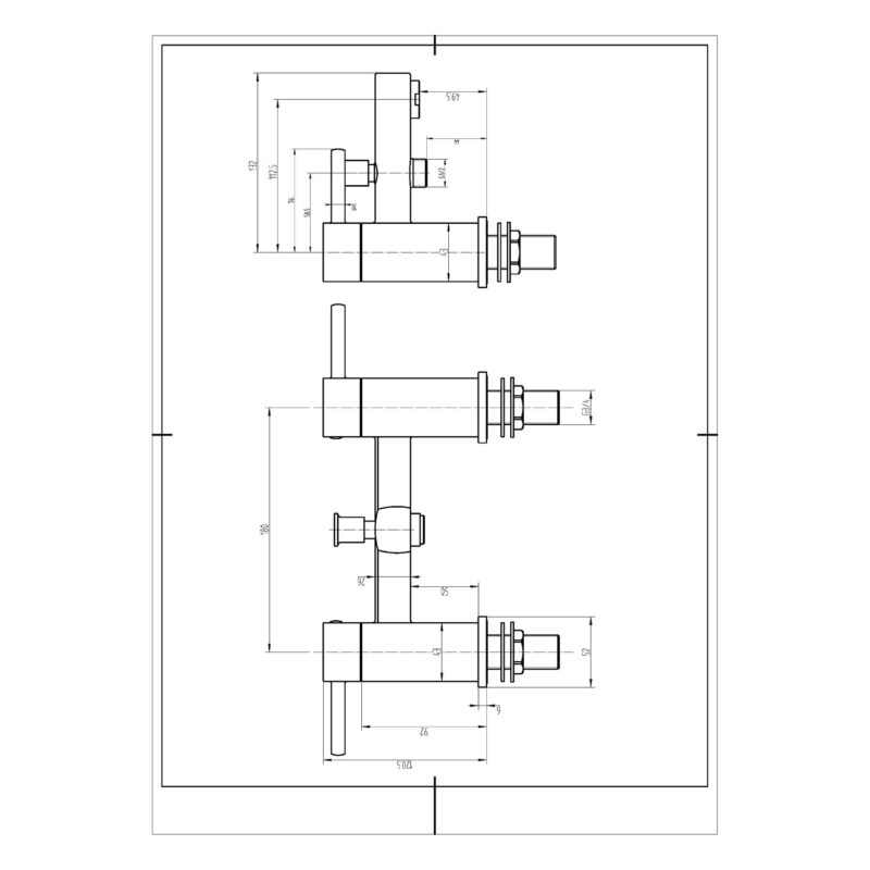 Nuie Munro Bath Shower Mixer