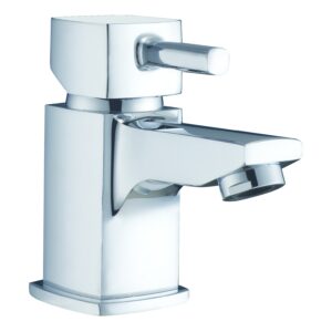 Nuie Munro Mono Basin Mixer with Push Button Waste