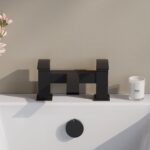 Nuie Vibe Matt Black Bath Filler