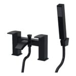 Nuie Vibe Matt Black Bath Shower Mixer
