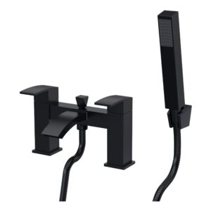 Nuie Vibe Matt Black Bath Shower Mixer