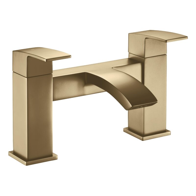 Nuie Vibe Brushed Brass Bath Filler Nuie Vibe Brushed Brass Bath Filler
