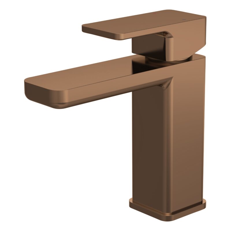 Nuie Windon Brushed Bronze Mono Basin Mixer with Push Button Waste Nuie Windon Brushed Bronze Mono Basin Mixer with Push Button Waste