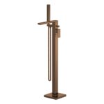 Nuie Windon Brushed Bronze Freestanding Bath Shower Mixer