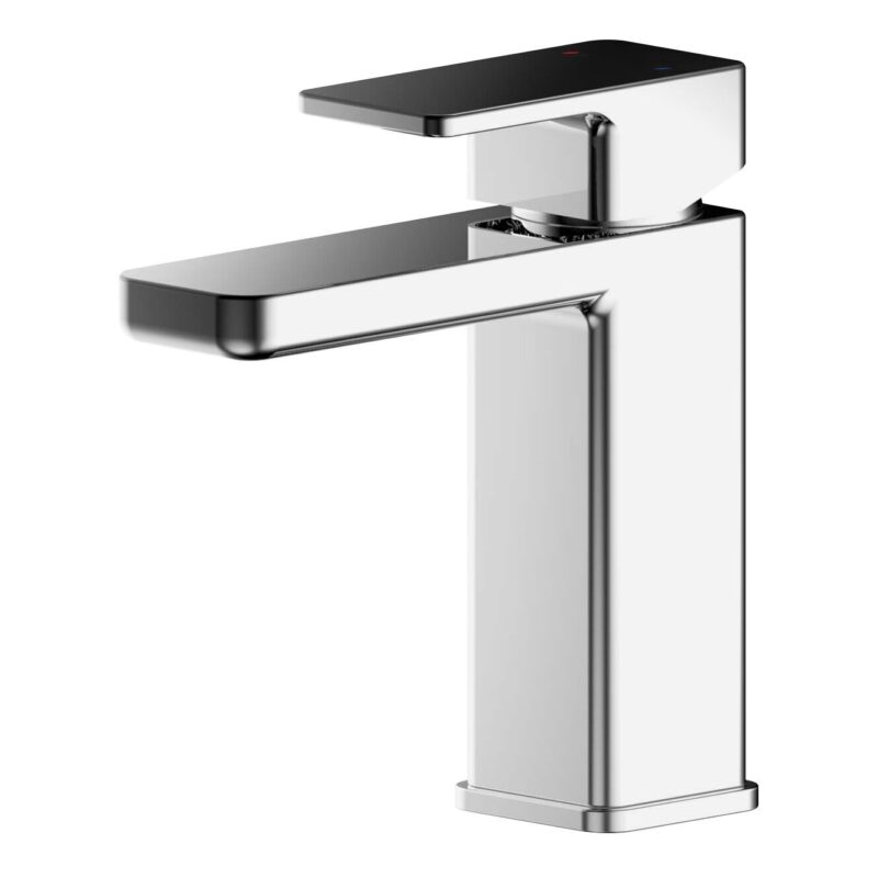 Nuie Windon Mini Basin Mixer Tap with Push Button Waste Nuie Windon Mini Basin Mixer Tap with Push Button Waste