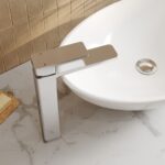 Nuie Windon Chrome High Rise Mono Basin Mixer