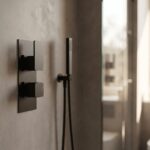 Nuie Windon Matt Black Thermostatic Shower Valve