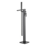 Nuie Windon Brushed Pewter Freestanding Bath Shower Mixer