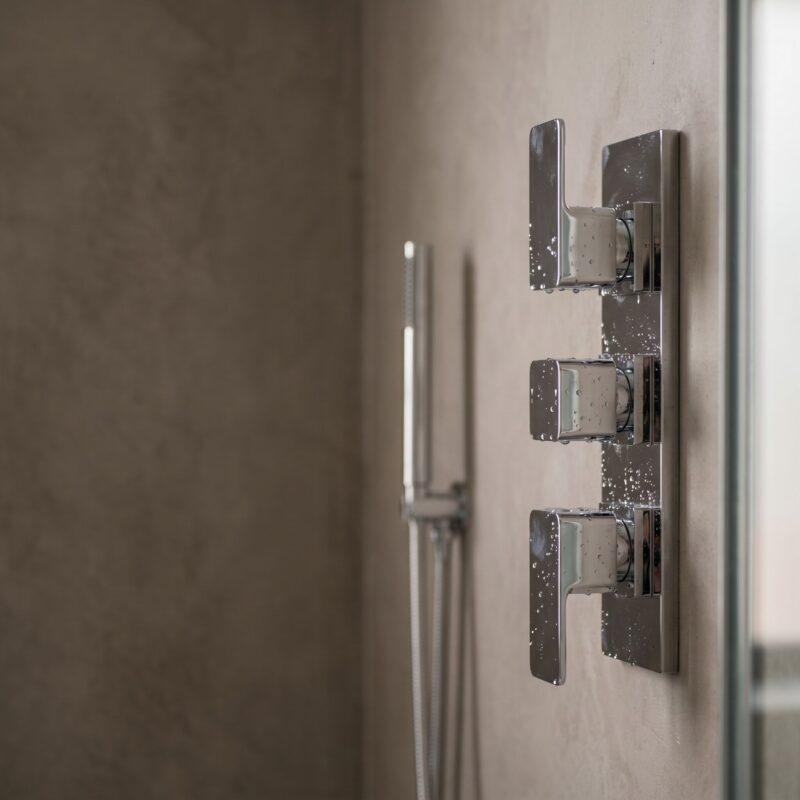 Nuie Windon Chrome Triple Thermostatic Shower Valve