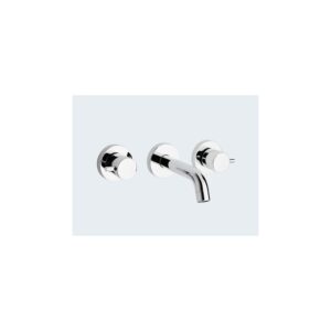 Paini Cox 3 Hole Wall Mounted Basin Mixer Tap Chrome