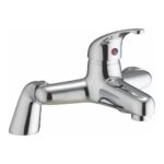 Parkbrook Upsilon Bath Filler Chrome