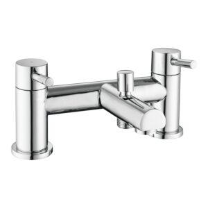 Parkbrook Phi Bath Shower Mixer with Shower Handset Chrome