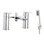 Parkbrook Chi Bath Shower Mixer with Handheld Shower Chrome