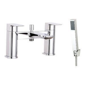 Parkbrook Chi Bath Shower Mixer with Handheld Shower Chrome