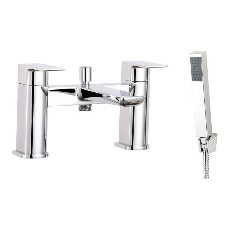 Parkbrook Chi Bath Shower Mixer with Handheld Shower Chrome Parkbrook Chi Bath Shower Mixer with Handheld Shower Chrome