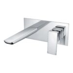 Parkbrook Chi Wall Mounted Bath Filler Chrome