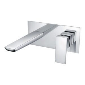 Parkbrook Chi Wall Mounted Bath Filler Chrome
