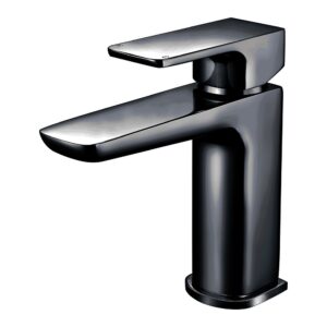 Parkbrook Chi Mono Basin Mixer & Waste Black
