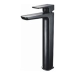 Parkbrook Chi Tall Mono Basin Mixer & Waste Black